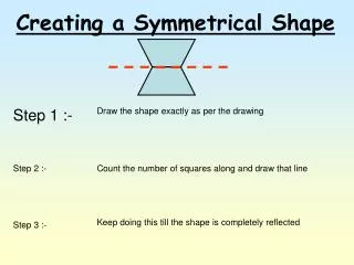 Creating a Symmetrical Shape