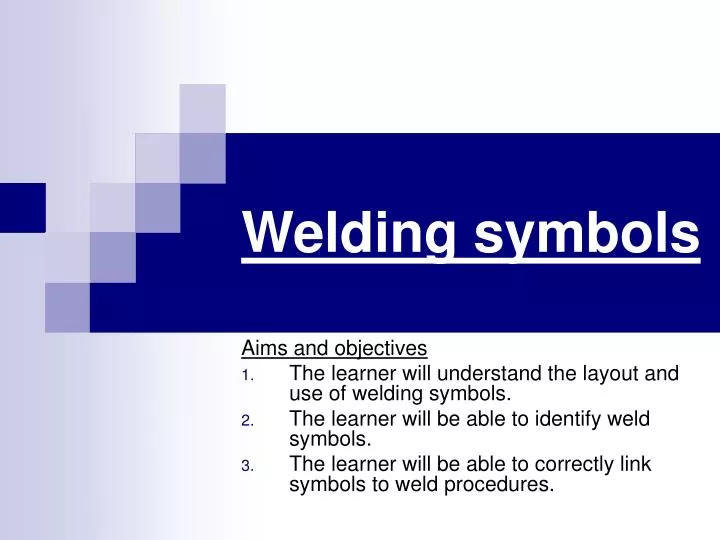 welding symbols