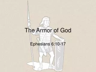 The Armor of God