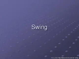 swing