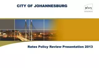 Rates Policy Review Presentation 2013
