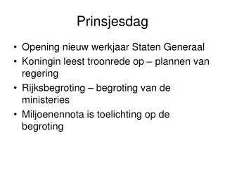 prinsjesdag