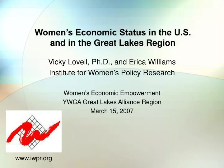 women s economic status in the u s and in the great lakes region