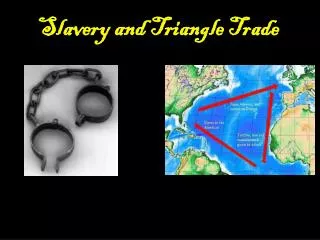 Slavery and Triangle Trade