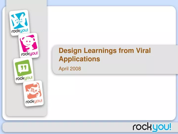 design learnings from viral applications