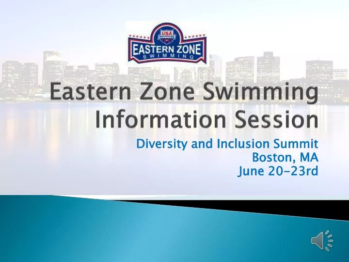 eastern zone swimming information session
