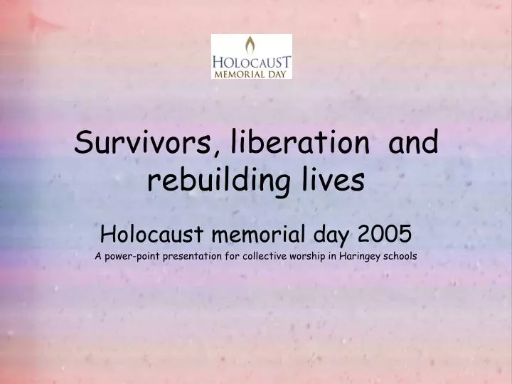 survivors liberation and rebuilding lives
