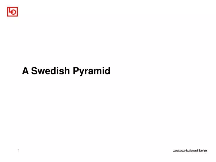 a swedish pyramid