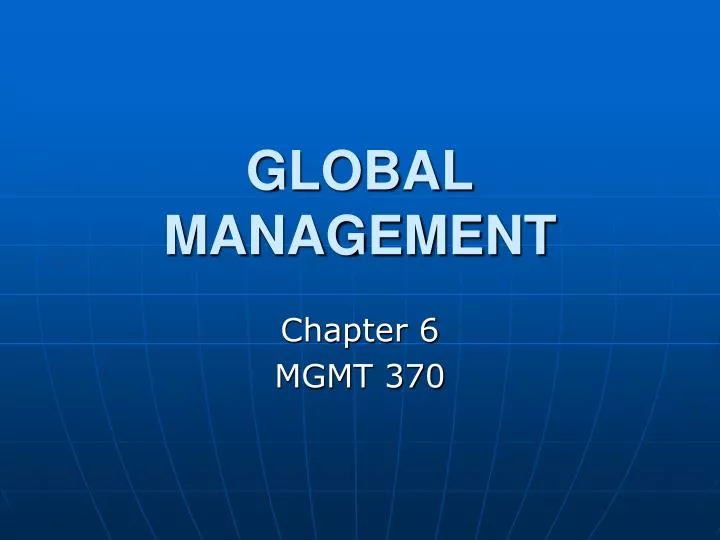 global management