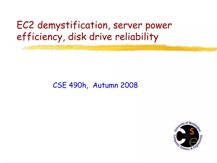 ec2 demystification server power efficiency disk drive reliability