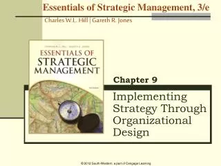 Implementing Strategy Through Organizational Design