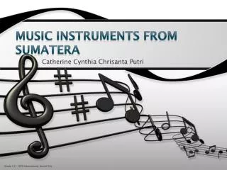 Music InstrumentS from sumatera