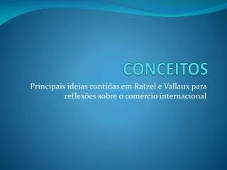 conceitos