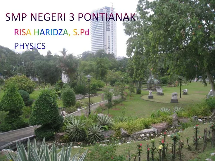 smp negeri 3 pontianak