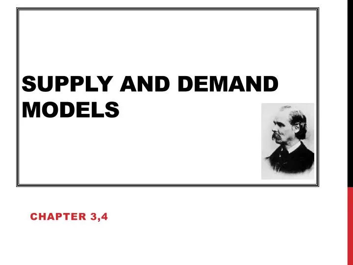 supply and demand models