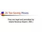 Tax-Saving Strategies for Maximizing Deductions - slide 1