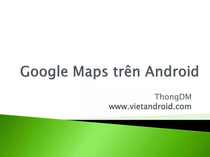 google maps tr n android