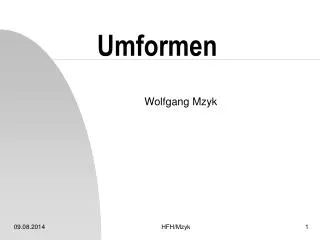 umformen