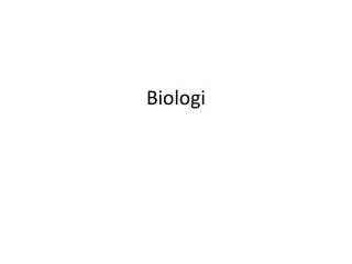 biologi