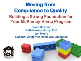 Moving from Compliance to Quality