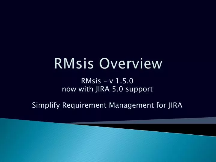 rmsis overview