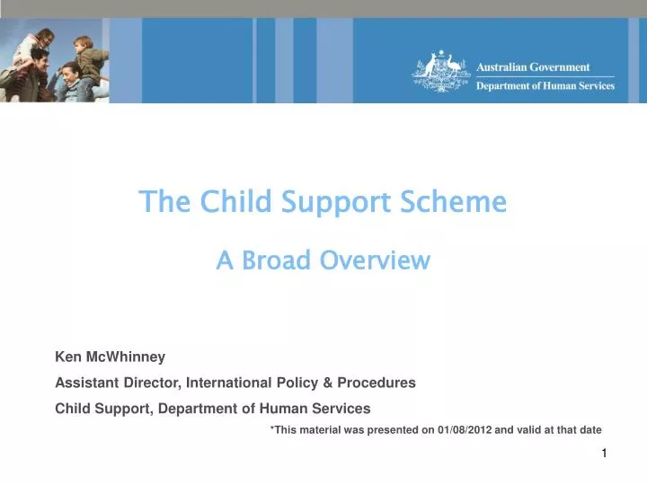 the child support scheme a broad overview