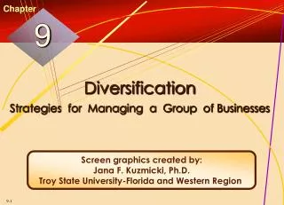 Diversification Strategies for Managing a Group of Businesses