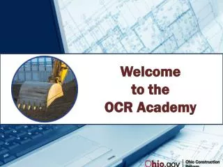 Welcome to the OCR Academy
