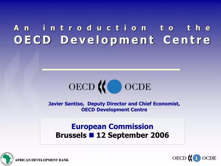 an introduction to the oecd development centre
