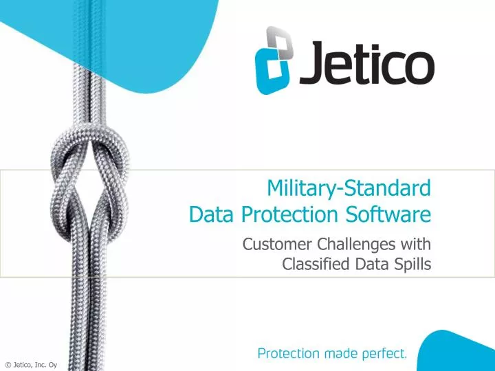 military standard data protection software