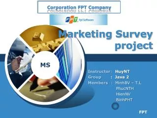Marketing Survey project