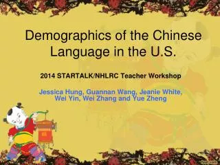 Demographics of the Chinese Language in the U.S.