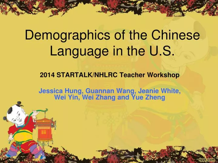 demographics of the chinese language in the u s