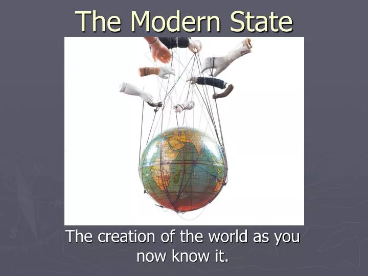 the modern state