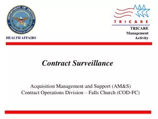Contract Surveillance