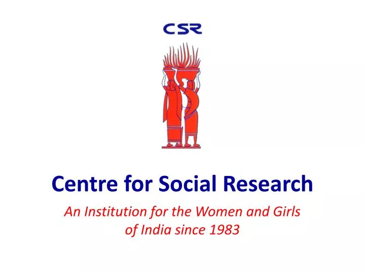 centre for social research