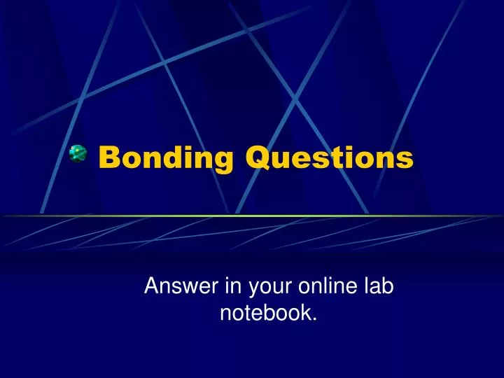 bonding questions