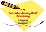 Exploring Data Warehousing: Concepts, OLAP, and Data Mining Techniques - slide 1