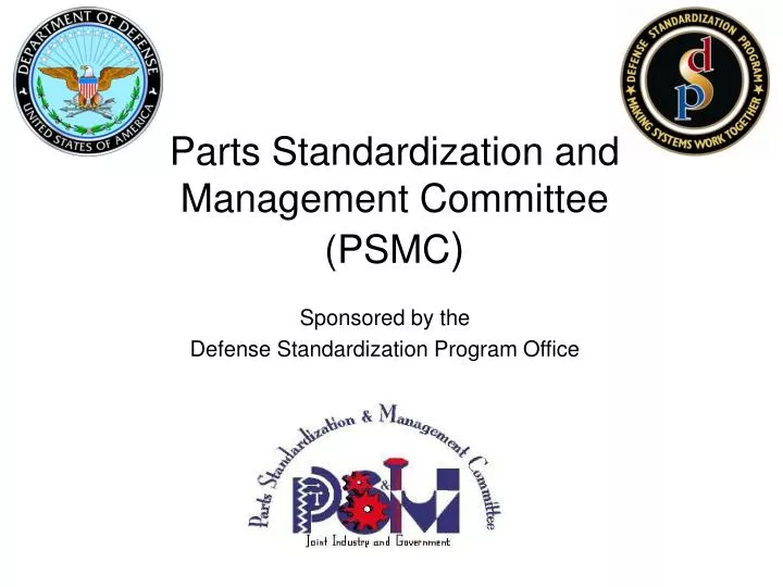 parts standardization and management committee psmc