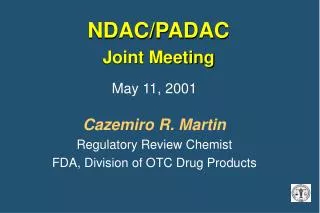 NDAC/ PADAC Joint Meeting