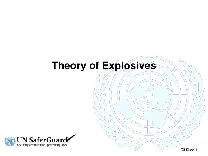 theory of explosives