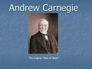 andrew carnegie
