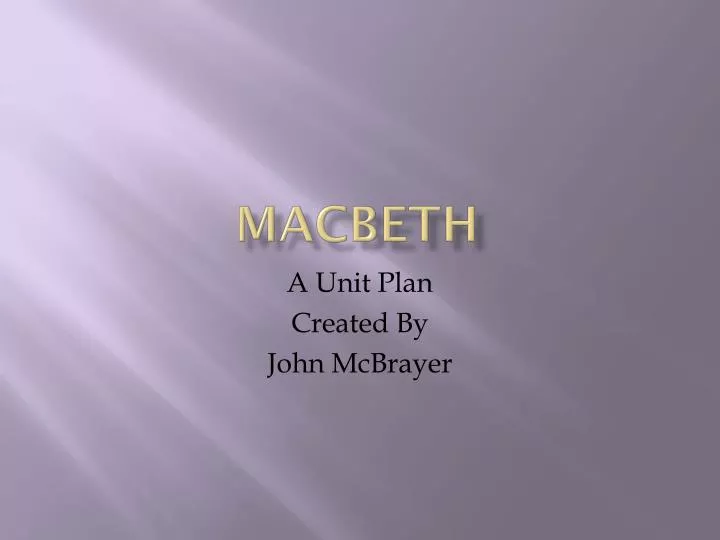 macbeth