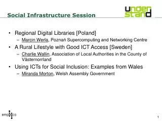 Social Infrastructure Session