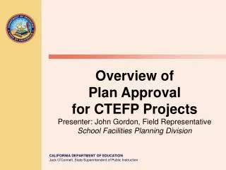 CDE Plan Review Requirements