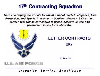 17 th Contracting Squadron