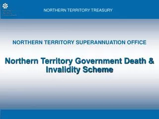 NORTHERN TERRITORY TREASURY