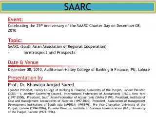 SAARC