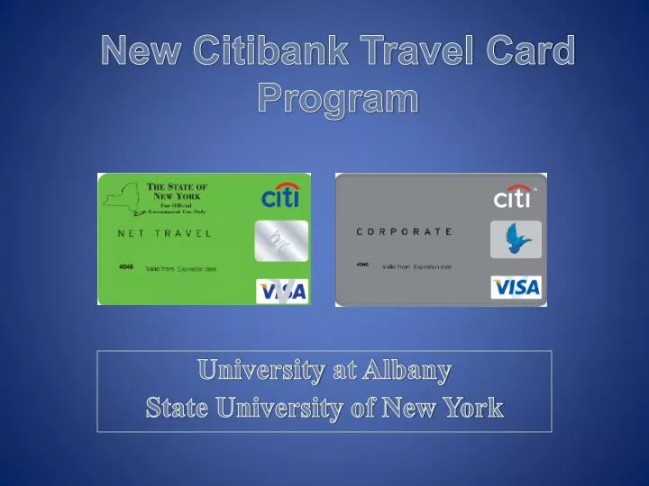 new citibank travel card program