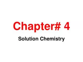 Chapter# 4